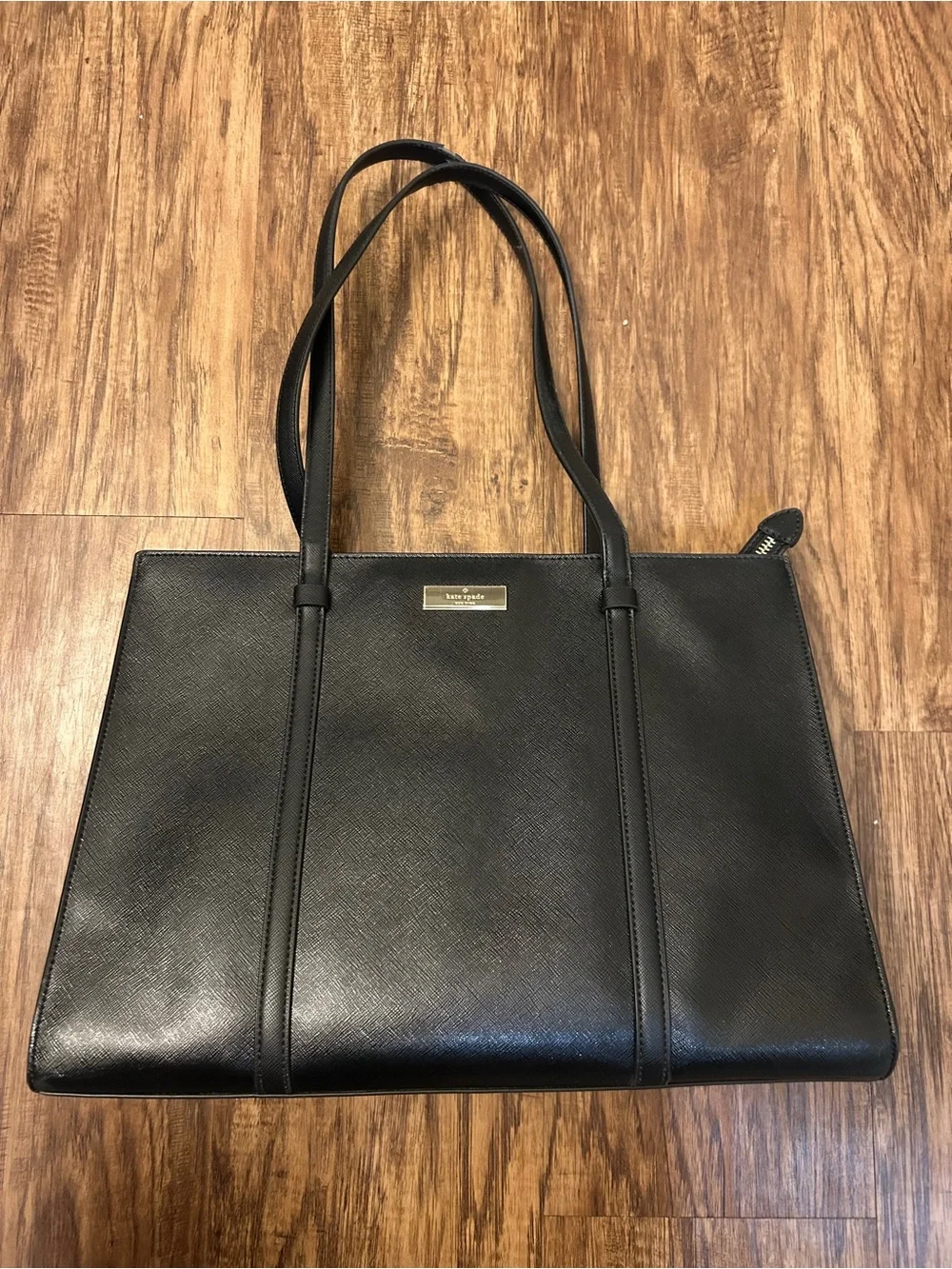 Kate Spade Black Kenzie Tote Bag